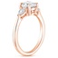 14K Rose Gold Petite Opera Diamond Ring (1/4 ct. tw.), smallside view