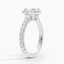 18K White Gold Luxe Sienna Halo Diamond Ring (3/4 ct. tw.), smallside view