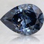 2.07 Ct. Fancy Deep Blue Pear Lab Created Diamond