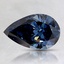 1.03 Ct. Fancy Deep Blue Pear Lab Created Diamond