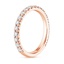 14K Rose Gold Luxe Sienna Diamond Ring (5/8 ct. tw.), smallside view