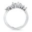 Assorted Diamond Cluster Ring, smallside view