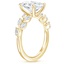 18K Yellow Gold Amaranta Diamond Ring (1/2 ct. tw.), smallside view