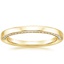 18K Yellow Gold Maeve Diamond Ring (1/4 ct. tw.), smalltop view
