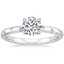 18K White Gold Corinne Diamond Ring, smalltop view