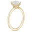18K Yellow Gold Astoria Diamond Ring, smallside view