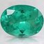 10x7.5mm Oval Emerald