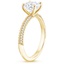 18K Yellow Gold Callista Diamond Ring, smallside view