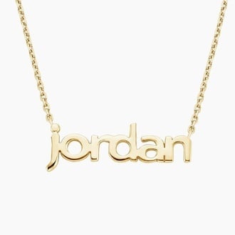 Block Name Necklace Image