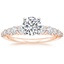 14K Rose Gold Luciana Diamond Ring (1/2 ct. tw.), smalltop view