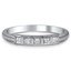Custom Five Stone Bezel Princess Cut Diamond Ring