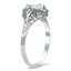 The Eliosa Ring, smalltop view on a hand