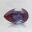 8x5mm Color Change Pear Lab Created Alexandrite
