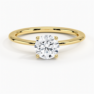 18K Yellow Gold Aimee Solitaire Ring
