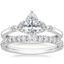 Platinum Verbena Diamond Ring with Luxe Amelie Diamond Ring (1/2 ct. tw.)