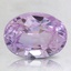 9x6.5mm Pink Oval Sapphire