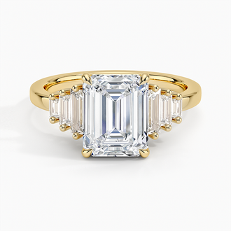 Classic Baguette Diamond Ring - Faye - Brilliant Earth