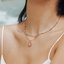 14K Rose Gold Grace Light Brown Diamond Strand Necklace (1 ct. tw.), smalladditional view 1