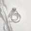 18K White Gold Simply Tacori Cathedral Drape Diamond Ring, smalladditional view 2