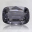 8.7x6mm Gray Cushion Spinel