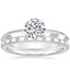 18K White Gold Marlowe Diamond Ring with Anais Diamond Ring