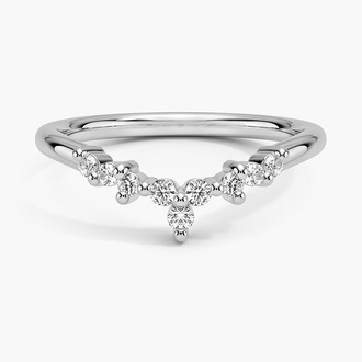 Melody Contoured Diamond Ring