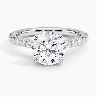 Platinum Amelie Diamond Ring (1/3 ct. tw.)