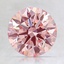 1.80 Ct. Fancy Pink Round Lab Created Diamond