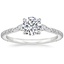 18K White Gold Luxe Aria Diamond Ring (1/3 ct. tw.), smalltop view