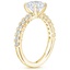 18K Yellow Gold Valeria Diamond Ring, smallside view