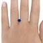 6.5mm Blue Round Lab Created Sapphire, smalladditional view 1
