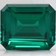 12x10mm Lab Created Emerald