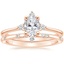 14K Rose Gold Luminesce Diamond Ring with Astra Diamond Ring