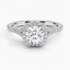 18K White Gold Joy Diamond Ring (1/3 ct. tw.), smalltop view