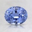 7.4x5.9mm Violet Oval Sapphire