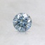 0.27 Ct. Fancy Blue Round Lab Created Diamond