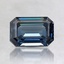 1.12 Ct. Fancy Deep Blue Emerald Lab Created Diamond