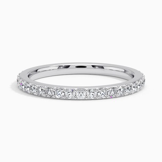 Petite Shared Prong Eternity Diamond Ring
