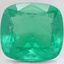 11.3x10.5mm Cushion Emerald