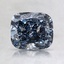 1.39 Ct. Fancy Deep Blue Cushion Lab Created Diamond