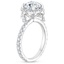 18K White Gold Summer Rain Diamond Ring (3/4 ct. tw.), smallside view