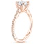 14K Rose Gold Luxe Lissome Diamond Ring (1/5 ct. tw.), smallside view
