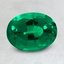 8x6mm Lab Created Oval Emerald