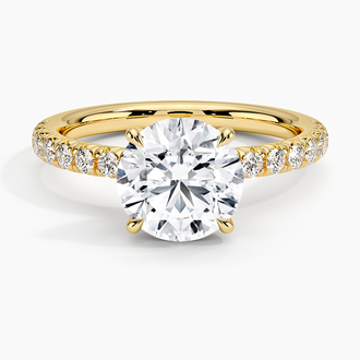 18K Yellow Gold Amelie Diamond Ring (1/3 ct. tw.)