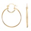 14K Yellow Gold Simone I. Smith Crossover Hoop Earrings, smalladditional view 1