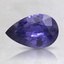 8.5x5.4mm Purple Pear Sapphire