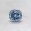 0.33 Ct. Fancy Intense Blue Cushion Lab Created Diamond