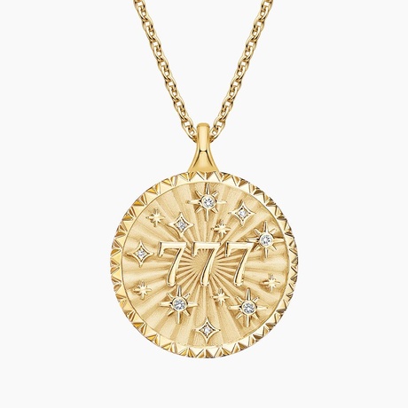 Los Angeles Angels Pendant, 14K White - The GLD Shop