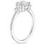 Platinum Lyra Diamond Ring (1/4 ct. tw.), smallside view