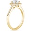 18K Yellow Gold Odessa Diamond Ring (1/5 ct. tw.), smallside view